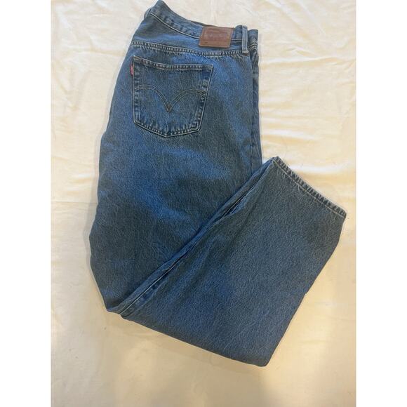 Levi's Women's Plus Size 501 High Rise Button Fly Jeans Size 20W - Picture 1 of 16